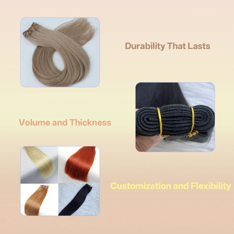 The Pros of Machine Weft Hair Extensions