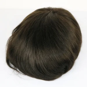 Australia Men’s Toupee Hair Replacement Systems Lace with PU Wholesale