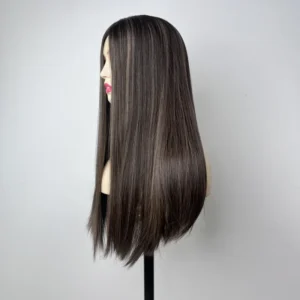 Emeda #1B8C Silk Top Jewish Wig European Virgin Hair Wholesale