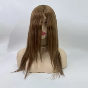 EMEDA Swiss lace wig With PU Perimeter for hair loss woman Wholesale