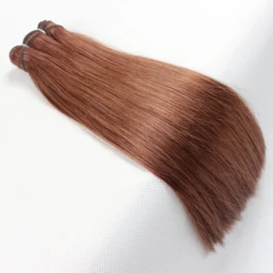 EMEDA Double Drawn Machine Hair Weft Brazilian Hair Easy to Install for Salon