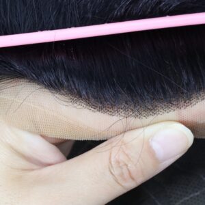 Emeda OCT Men Toupee Lace Front With NPU Indian Hair Wholesale