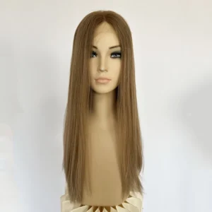 Emeda #714A Luxury Blonde Lace Top Wig Virgin Human Hair Kosher