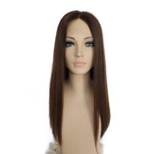 EMEDA Jewish Wig Lace Front for White Woman Highlight Color #4/10 in Stock
