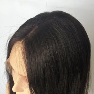 Natural Color European Human Hair Lace Top Wig Wholesale