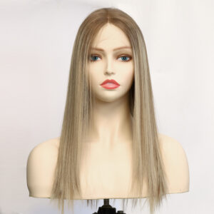 EMEDA Lace Top Wig with Lining Blonde Ombre Color #Helen in Promotion