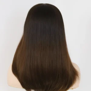 European Human Hair Lace Top Wig for Women