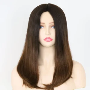 European Human Hair Lace Top Wig for Women