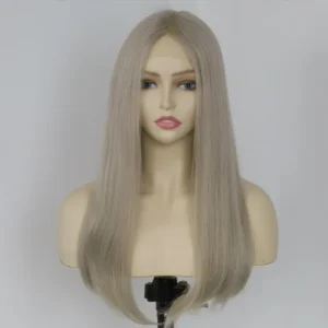 Emeda Lace Top Kosher Wig Blonde Color Straight Cuticle Aligned Jewish Wig For Women Wholesale