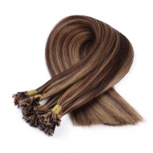 Emeda Keratin Pre-Bonded 100gram U Tips Russian Virgin Human Hair Extensions Wholesale