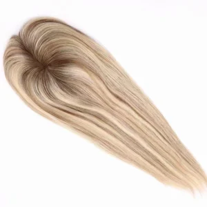 EMEDA Stock Virgin Human Hair MONO Base Toppers for woman