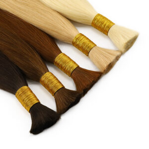 EMEDA Different Colors No MOQ 100% Human Remy Hair Hair Bulk for Retailer